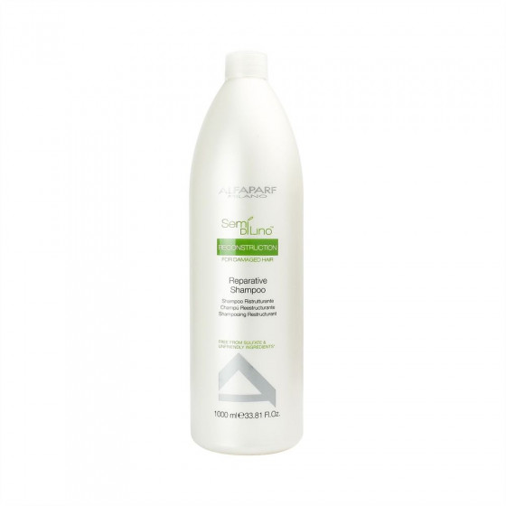 Alfaparf Semi Di Lino Reconstruction Reparative Shampoo - Шампунь для реконструкції волосся - 1