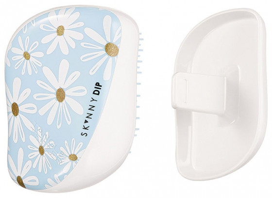 Tangle Teezer Compact Styler Skinny Dip Dreamy Daisies - Гребінець для волосся - 6