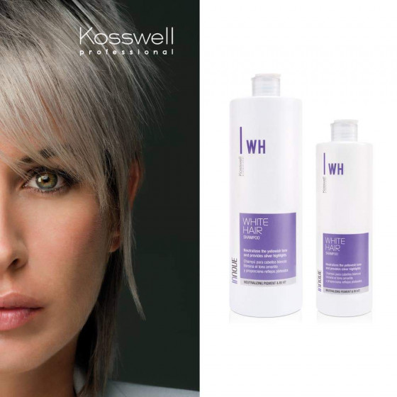 Kosswell White Hair Shampoo - Шампунь для освітленого волосся - 2