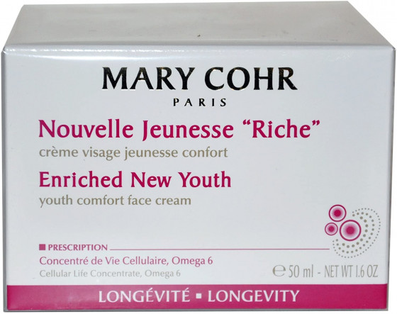 Mary Cohr Nouvelle Jeunesse Riche Creme - Крем "Нова молодість" для сухої шкіри - 1