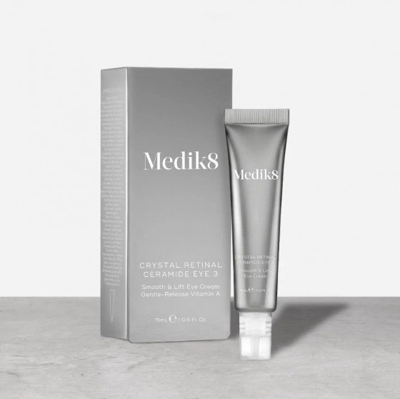 Medik8 Crystal Retinal Ceramide Eye 3 - Нічний крем для шкіри навколо очей з ретиналем 0,03% - 1