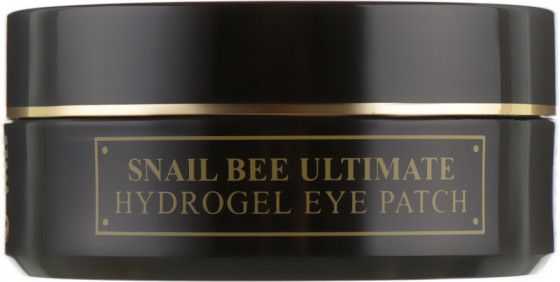 Benton Snail Bee Ultimate Hydrogel Eye Patch - Гідрогелеві патчі з ферментованим муцином равлика та бджолиною отрутою