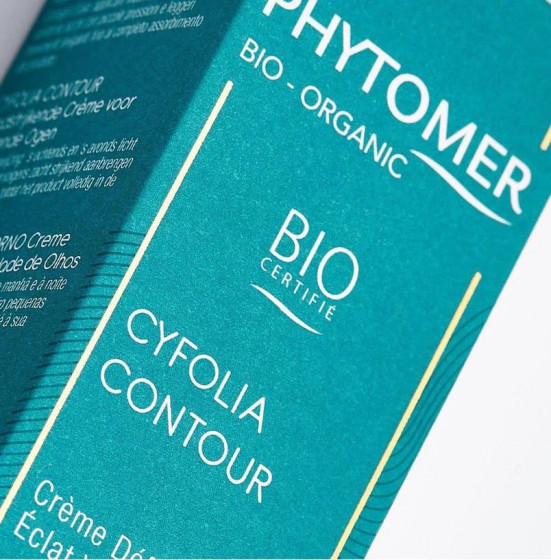 Phytomer Cyfolia Contour Radiance Smoothing Eye Cream - Розгладжуючий крем для шкіри навколо очей - 4