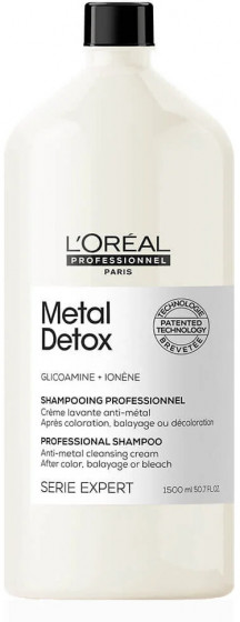 L'Oreal Professionnel Serie Expert Metal Detox Shampoo - Шампунь для запобігання металевих накопичень у волоссі після фарбування та освітлення