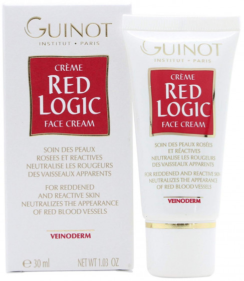 Guinot Red Logic Face Cream - Крем для зміцнення судин - 1