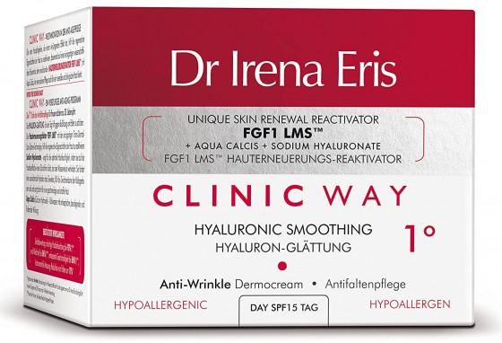 Dr. Irena Eris Clinic Way 1° Hyaluronic Smoothing Day Cream - Денний крем для обличчя "Гіалуронове розгладження" - 1