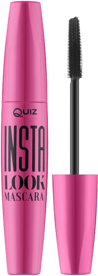 Quiz Cosmetics Insta Look Mascara - Туш для вій підкручуюча і подовжуюча