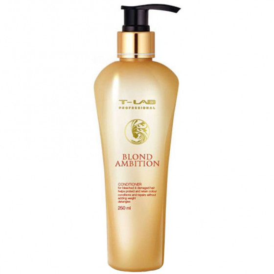 T-LAB Professional Blond Ambition Conditioner 800 мл - Бальзам для блондированных і пошкодженого волосся