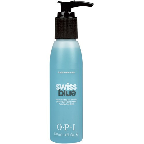 OPI Swiss Blue Liquid Soap 240 мл - Антибактеріальне рідке мило для рук з силіконом