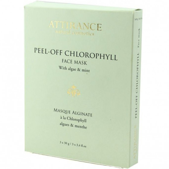 Attirance Peel-off Face Mask Chlorophyll - Альгінатна маска Хлорофіл