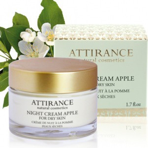 Attirance Apple Night Face Cream - Нічний крем Яблуко для сухої шкіри