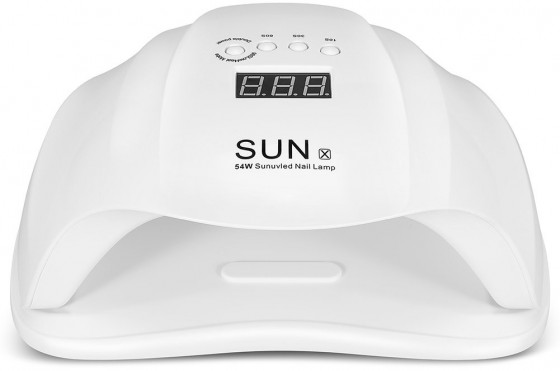 SUNUV LED+UV SUN X 54W White - УФ-лампа для манікюру - 1