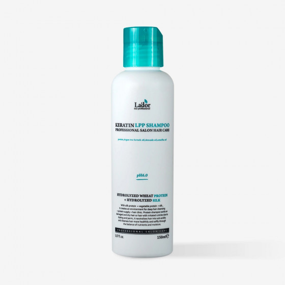 Lador Keratin LPP Shampoo - Кератиновый шампунь для волосся з комплексом амінокислот - 1