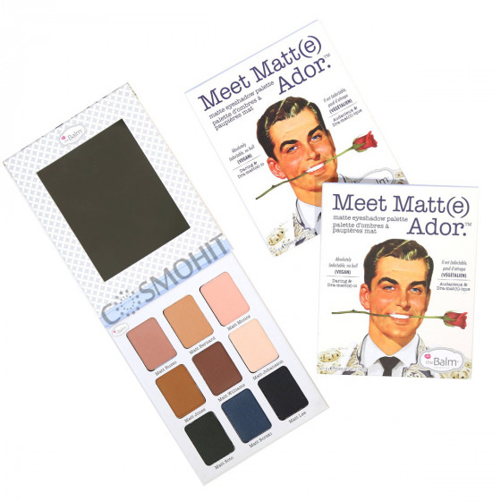 TheBalm Palettes Meet Matte Ador - Палетка тіней