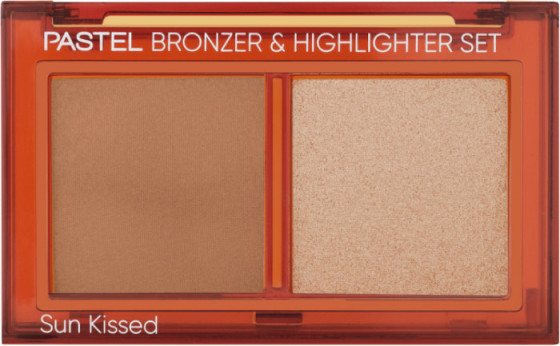 Pastel Sun Kissed Bronzer & Highlighter Set - Палетка бронзер і хайлайтер