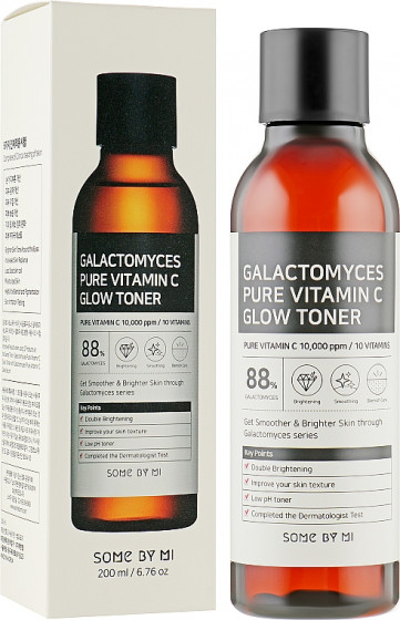 Some By Mi Galactomyces Pure Vitamin C Glow Toner - Антивіковий тонер з вітаміном С - 1