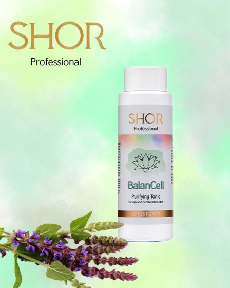 Shor Cosmetics BalanCell Purifying Tonic For Oily And Combination Skin - Лосьйон для жирної та комбінованої шкіри - 1