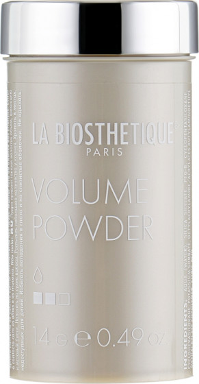 La Biosthetique Volume Powder - Стайлінг пудра для надання обсягу