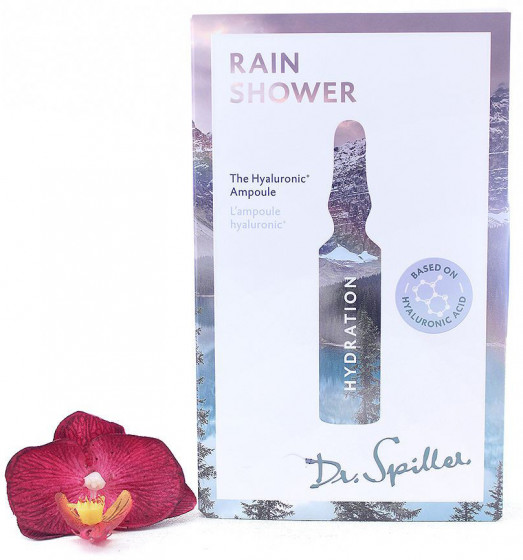 Dr. Spiller Hydration Rain Shower Ampoule - Ампульний концентрат "Зволоження" - 2