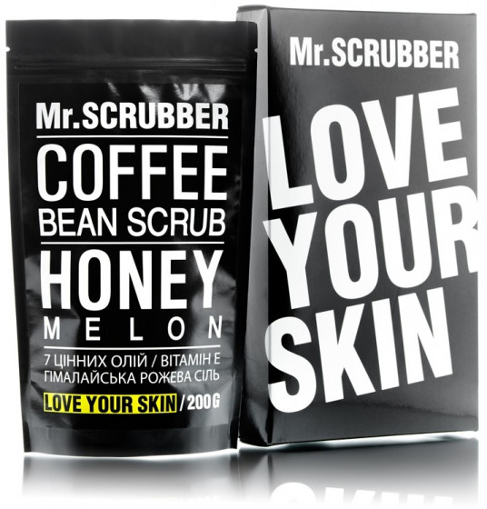 Mr.Scrubber Honey Melon Coffee Bean Scrub - Кавовий скраб для тіла