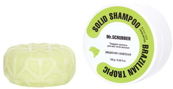 Mr.Scrubber Solid Shampoo Bar "Brazilian Tropic" - Твердий шампунь - 1