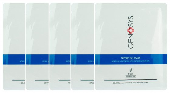 Genosys Peptide Gel Mask - Пептидна гідрогелева маска - 1