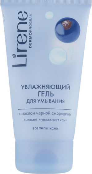 Lirene Dermo Program Gel - Зволожуючий гель з олією чорної смородини