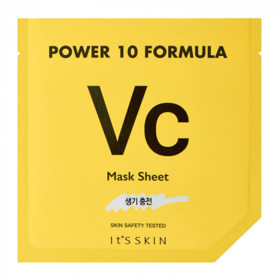 It's Skin Power 10 Formula VC Mask Sheet - Тонізуюча висококонцентрованих листова маска для обличчя