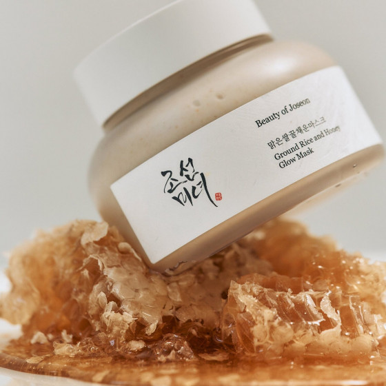 Beauty of Joseon Ground Rice and Honey Glow Mask - Освітлююча та очищуюча маска для обличчя на основі рисових висівок та рисової води - 1