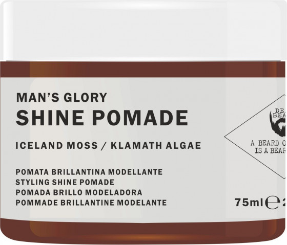 Nook Dear Beard Man's Glory Shine Pomade - Помада для укладки з блиском