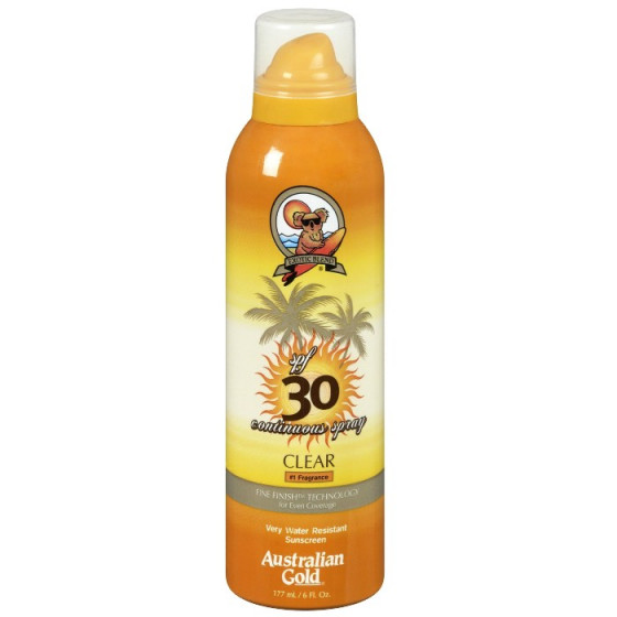 Australian Gold Continuous Spray SPF 30 - Сонцезахисний спрей аерозоль SPF 30