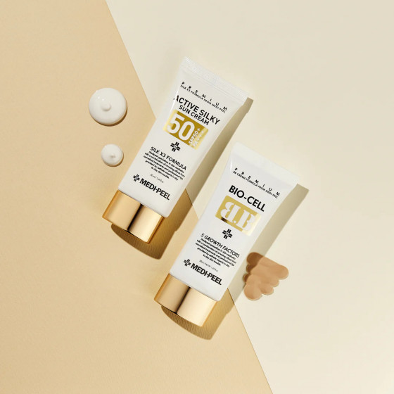 Medi Peel Bio-Cell BB-Cream - Відновлюючий ВВ-крем з пептидами - 3