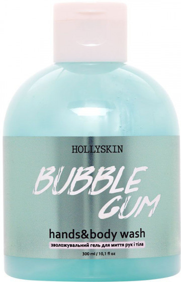 Hollyskin Hands & Body Wash "Bubble Gum" - Зволожуючий гель для миття рук та тіла