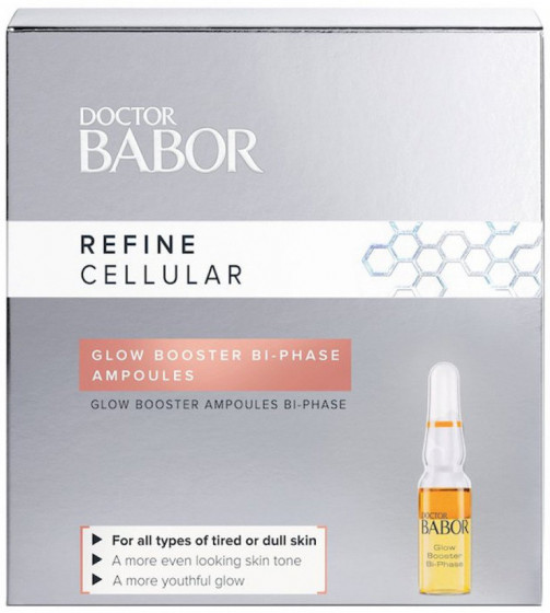 Babor Glow Booster Bi-Phase Ampoule - Біфазні ампули "Активатор сяйва"