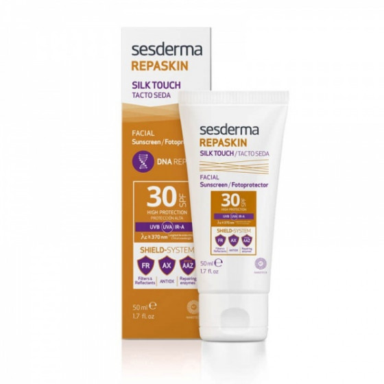 Sesderma Repaskin Silk Touch SPF 30 - Сонцезахисний крем-гель з SPF 30