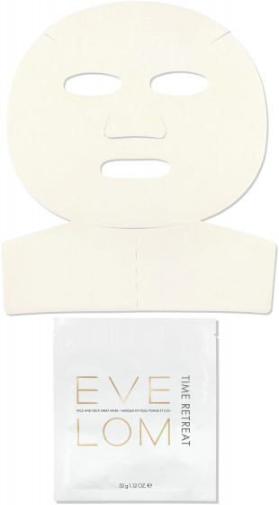 Eve Lom Time Retreat Sheet Mask - Маска-саше для обличчя - 4