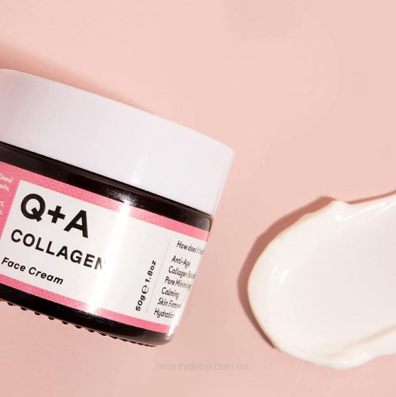 Q+A Collagen Face Cream - Крем для обличчя з колагеном - 2