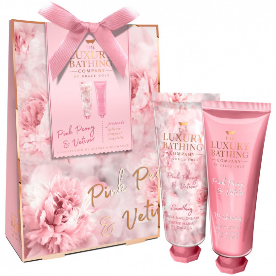 Grace Cole Pink Peony&Vetiver Dainty Duo - Подарунковий набір