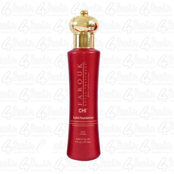 Chi Farouk Royal Treatment Solid Foundation Hold Gel - Гель для укладання волосся сильної фіксації