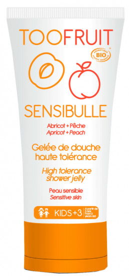 Toofruit Sensibulle Shower Jelly - Гель для душу "Персик і Абрикос"