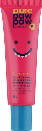 Pure Paw Paw Ointment Strawberry - Відновлюючий бальзам Полуничний смузі