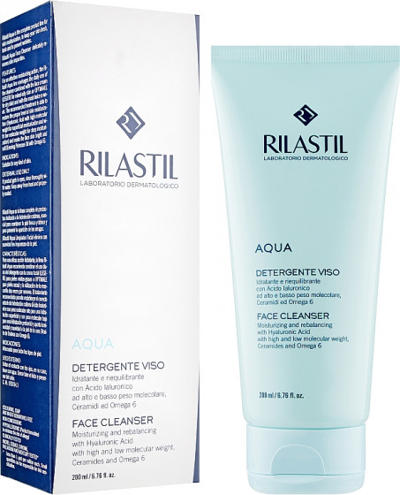 Rilastil Aqua Face Cleanser - Делікатний очищуючий гель для обличчя - 1