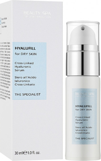 Beauty Spa Hyalufill Serum - Гіалуронова сироватка для сухої шкіри обличчя та області навколо очей - 1