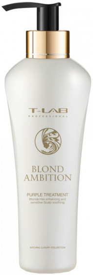 T-LAB Professional Blond Ambition Purple Treatment - Фіолетовий кондиціонер для нейтралізації жовтизни волосся