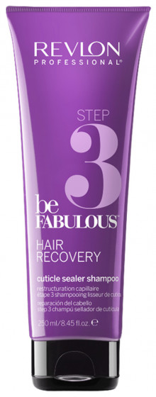 Revlon Professional Be Fabulous Hair Recovery Cuticle Sealer Shampoo Step 3 - Шампунь для закриття кутикули Крок 3