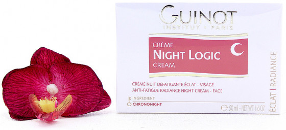 Guinot Night Logic Cream - Освіжаючий нічний крем для сяйва шкіри - 3