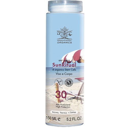 Green Energy Organics Anti Aging Suncare 30 SPF - Сонцезахисний омолоджуючий лосьйон SPF 30