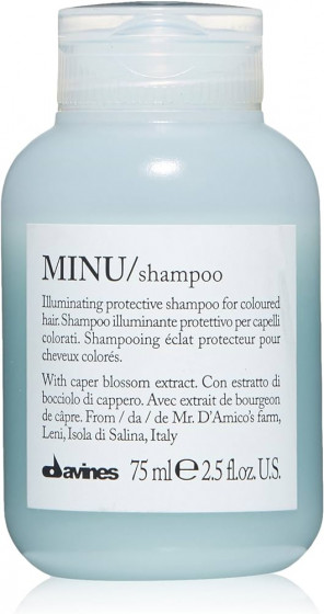 Davines Essential Haircare Minu Shampoo - Шампунь для захисту кольору фарбованого волосся