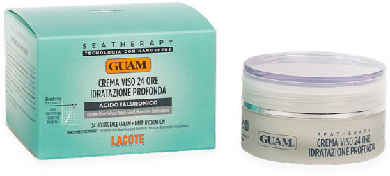 GUAM Seatherapy Crema Viso Idratante 24 ore - Крем для обличчя інтенсивне зволоження 24 години - 3