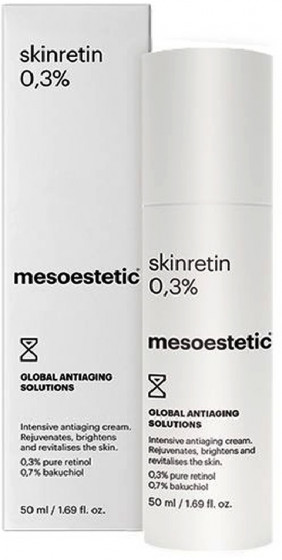 Mesoestetic Skinretin 0.3% Intensive Antiaging Cream - Інтенсивний антивіковий крем з ретинолом - 1